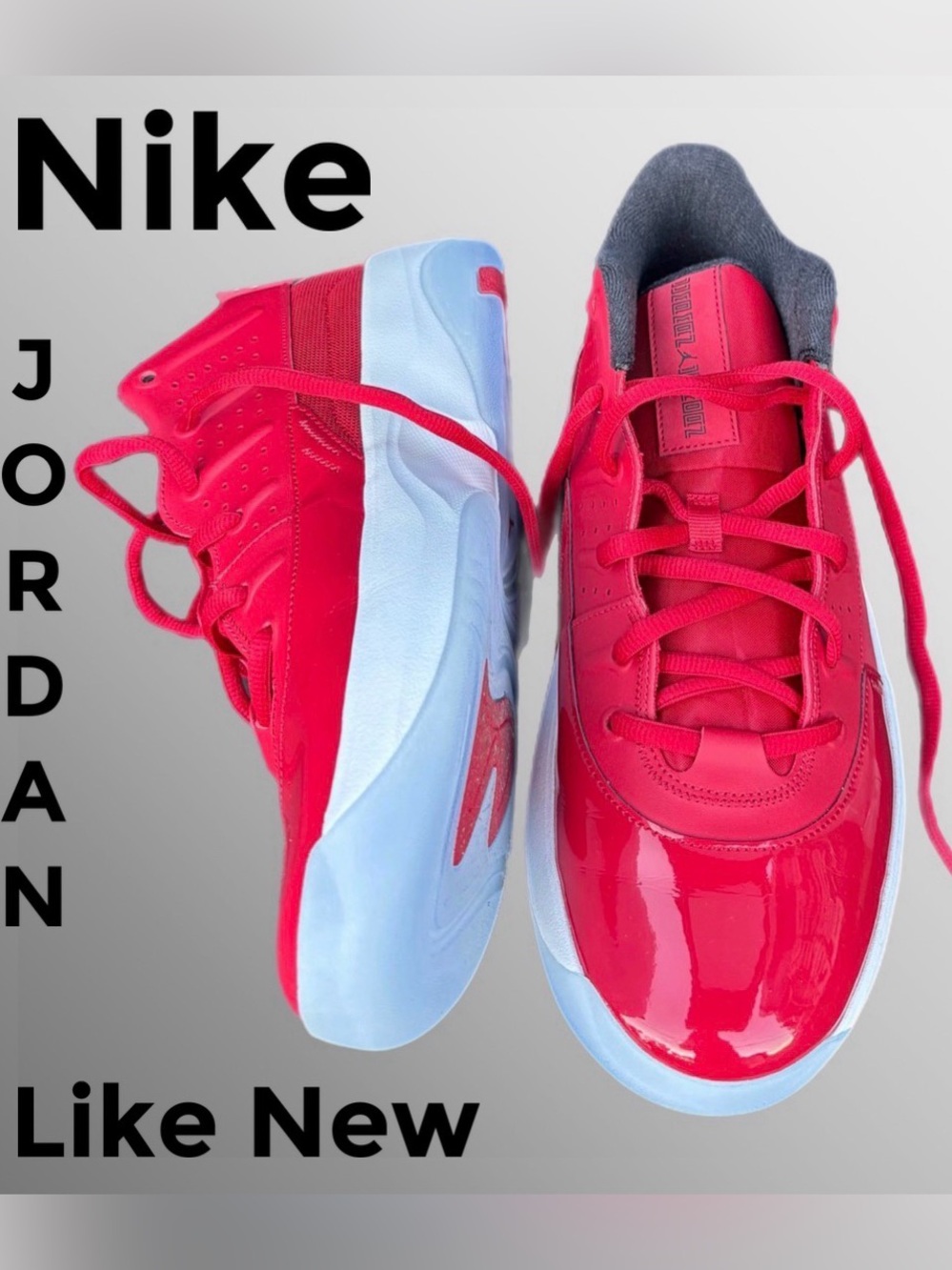 Nike Jordan Max Aura 7 Mid Sneaker Red Mens Size 12 Like New